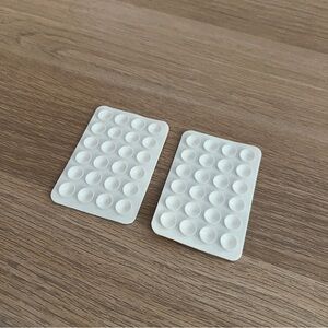 Octobuddy Stick Sticker x2 Bundle Lot White Cellphone Tripod Glass